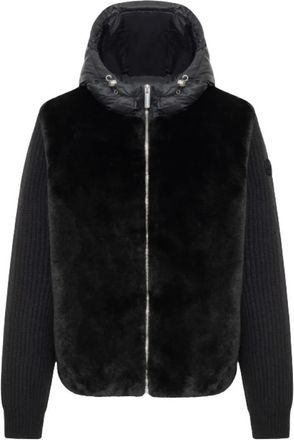 Colmar Chaqueta Hybrid Faux Fur - Sport - Mujer - Negro - XS
