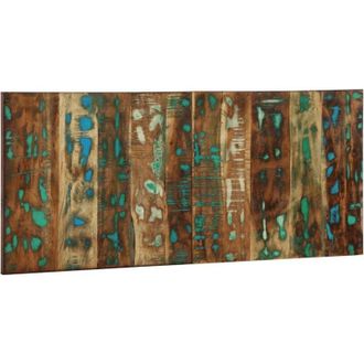 vidaXL Cabecero De Cama Multicolor 120 Cm Madera Maciza Reciclada Vidaxl