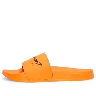 Puma x McLAREN RACING Leadcat 2.0 Slides Bright Papaya PUMA Black 309456-02