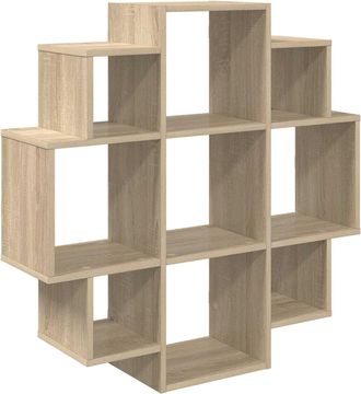 vidaXL Estante De Pared Roble Sonoma 90 X 25 X 90 Cm Vidaxl