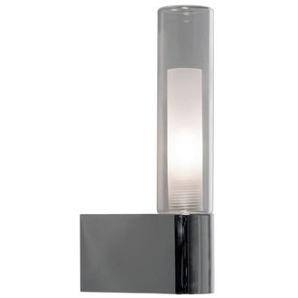 Netlighting Bathroom Wall Light Chrome IP44 in Grey