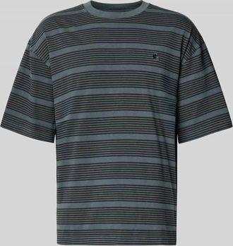 Carhartt Work in Progress Relaxed Fit T-Shirt mit Label-Stitching Modell HANSON in Dunkelgruen, Gr&ouml;&szlig;e XXL