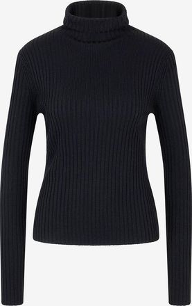 Joseph Pullover mit Stehkragen aus Merinowolle und Seide