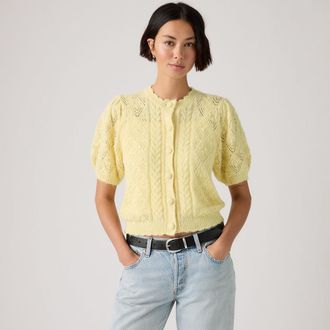 Levi's Vest met ronde hals en korte mouwen