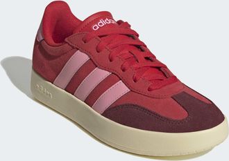 adidas Sneaker ADIDAS SPORTSWEAR BARREDA, Damen, Gr. 38,5, betsca, blipnk, sharot, Leder, Synthetik, Schuhe Sneaker, inspiriert vom Design des adidas handbal