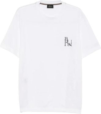 Brioni Tops, Heren, Wit, L, Trui