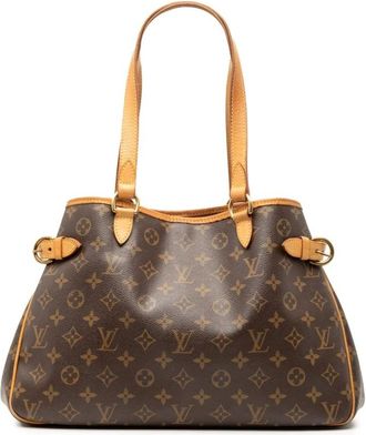 Louis Vuitton Pre-owned Shoulder Bags, female, Brown, Size: ONE SIZE Pre-owned Monogram Canvas Tote Bag