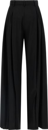 Giuseppe Di Morabito Womens Black Virgin Wool Dress Pants