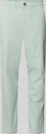 Selected Slim Fit Chino aus Bio-Baumwoll-Mix in Mint, Gr&ouml;&szlig;e 30/32