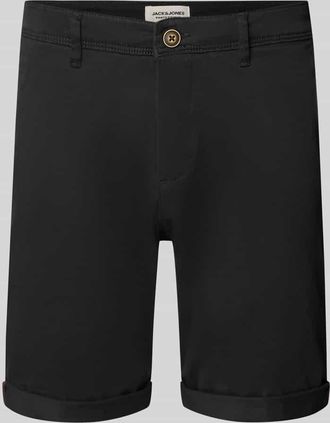 Jack & Jones Jack & Jones Regular Fit Shorts mit Eingrifftaschen Modell BOWIE in Black, Gr&ouml;&szlig;e XXL