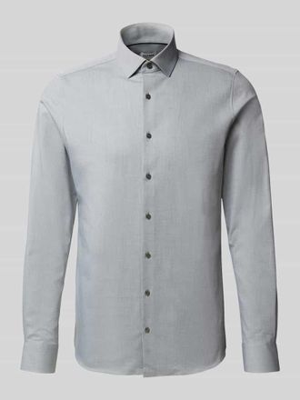 Olymp Level 5 Slim Fit Business-Hemd mit Kentkragen in Gruen, Gr&ouml;&szlig;e 40