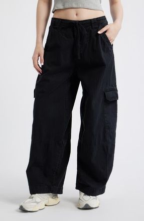 BDG Baggy Boi Cargo Pants in Black at Nordstrom, Size X-Small