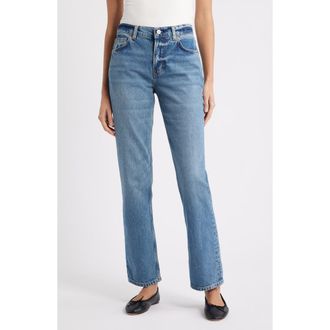 Reformation Greer Straight Leg Jeans in Chad at Nordstrom Rack, Size 31