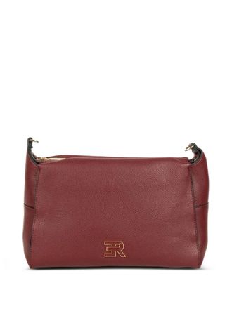 Ermanno Scervino Victoria logo-plaque shoulder bag - women - Polyurethane - One Size - Red