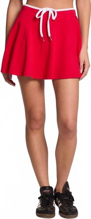 Chaser Ace Mini Skort In Red