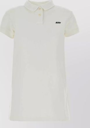 Autry cotton polo mini dress