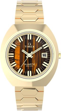 Timex Time Machine Reissue Mens Gold Watch TW2Y45200 Stainless Steel - One Size