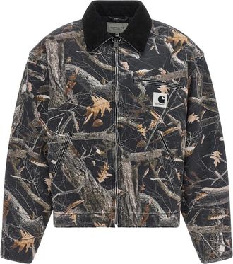 Carhartt Work in Progress OG Detroit Jacket - Dames - Zomerjassen - Veelkleurig - XS - Katoen - Jassen