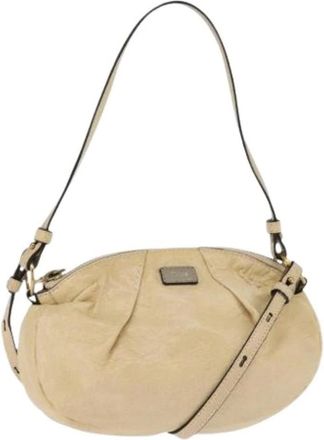 Chlo&eacute; Pre-owned Shoulder Bags, female, Beige, Size: ONE SIZE Pre-owned Hand Bag
