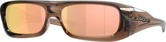 Oakley OO9520 PERMIAN 952003 Mens Sunglasses Brown Size 59