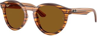 Ray-Ban RBR0505S Polarized 679183 Mens Sunglasses Tortoiseshell Size 52