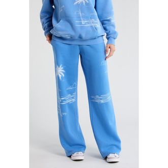 PacSun A Beautiful Life Baggy Sweatpants in Blue at Nordstrom, Size X-Small