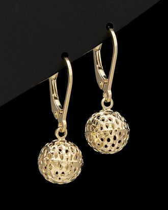 Italian Gold, Inc 14K Italian Gold Filigree Ball Earrings