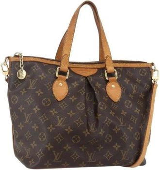 Louis Vuitton Pre-owned Handbags, female, Brown, Size: ONE SIZE Pre-owned Vintage Canvas Handbag