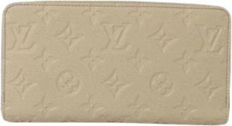Louis Vuitton Pre-owned Wallets, female, Beige, Size: ONE SIZE Pre-owned Vintage Wallet