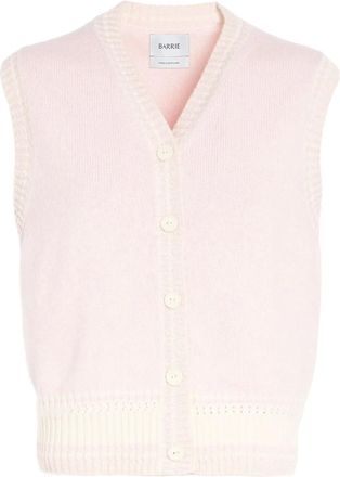 Barrie Cardigan in cashmere - Rosa