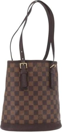 Louis Vuitton Bolso de Hombro Marais Pre-owned - Pre-owned - Mujer - Marr&oacute;n - ONE SIZE
