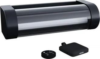 Inspire Aplique Solar Y Recargable Booster loma 150 A 900 Lumen - Negro
