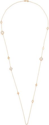 Tory Burch Forget Me Not Long 18kt Gold-plated Necklace - One Size