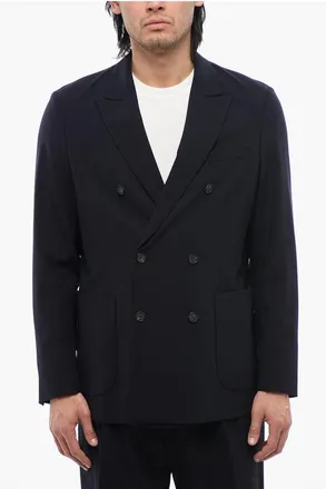 Altea Technical Wool CIRO Blazer with Double Breast size 52