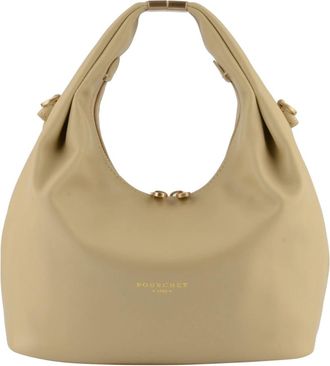 Pourchet Arche Handbag - Dames - Handtassen - Beige - ONE Size - Leer - Tassen