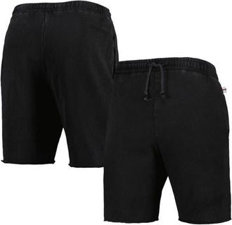 Mitchell & Ness Mens Mitchell & Ness Black Chicago Bulls French Terry Tonal Fleece Shorts at Nordstrom, Size X-Large