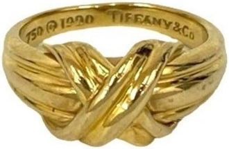 Tiffany & Co. Gold Yellow Gold (18K) Band Ring (Pre-Owned)
