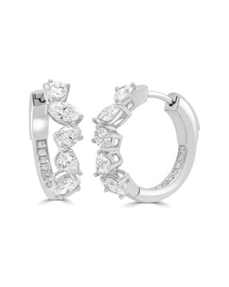 Sabrina Designs 18K 1.45 Ct. Tw. Hoops