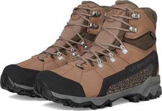 La Sportiva Nucleo High II GTX Womens Shoes Cedar/Sand Dune : EU 41.5 (US Womens 9.5+) B - Medium, Textile/Leather
