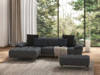 Sit&more Ecksofa »Cool L-Form« wahlweise mit Kopfteilverstellung und Vorziehsitz, motorisch