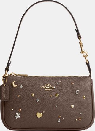 Coach Womens Nolita 19 With Rivets - Brown Leather - One Size