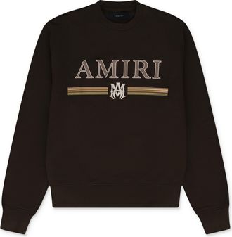 Amiri Brown MA Bar Crewneck