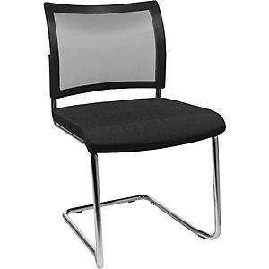 Topstar Silla Para Visitas Apilable Silla Oscilante Respaldo