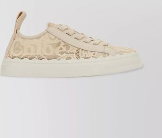 Chlo&eacute; lace low-top sneakers