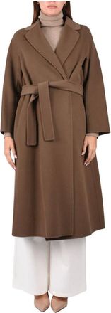Max Mara Abrigo Esturia - Coats - Mujer - Marr&oacute;n - XS