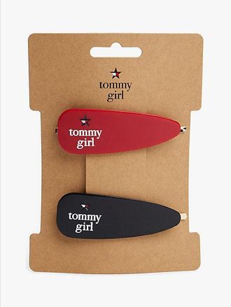 Tommy Hilfiger Pack de 2 pinzas Tommy Girl con logo