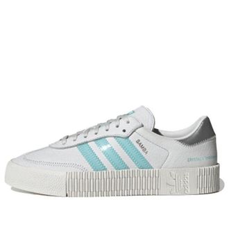 adidas (WMNS) adidas x Swarovski Sambarose White Clear Aqua GZ8618
