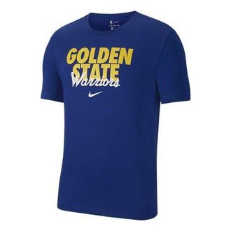 Nike Golden State Warriors Nike Dri-FIT NBA Short Sleeve Blue CK8954-495