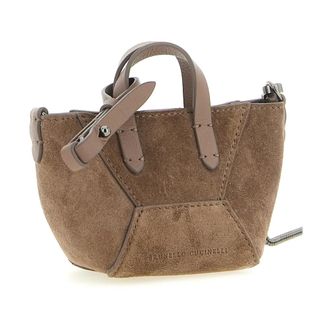 Brunello Cucinelli Dames, Tassen, Bruin, Maat: ONE Size Leer