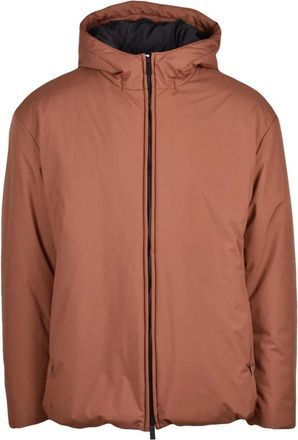 Hev&ograve; Jassen, Heren, Oranje, M, Leer, Novaglie Jas